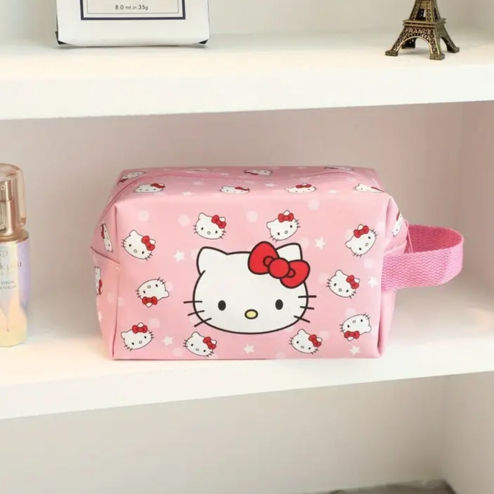 Hello Kitty Pink Cosmetic Bag or Pencil Bag